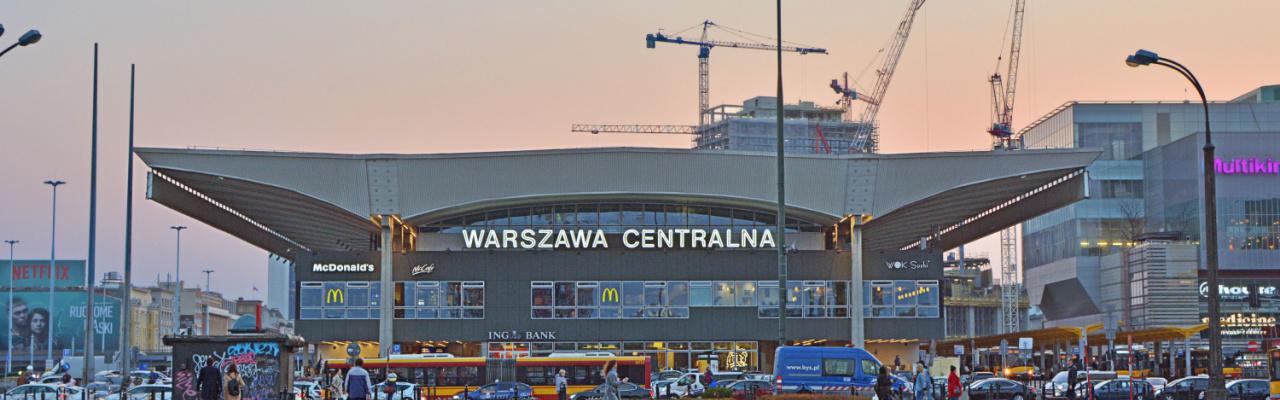 Gare centrale Varsovie